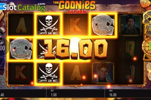 Οθόνη4. The Goonies Return Κουλοχέρης