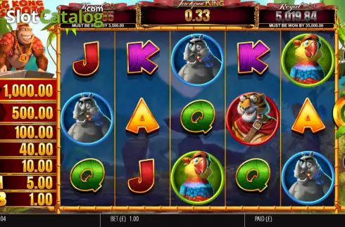 Οθόνη3. King Kong Cashpots Κουλοχέρης