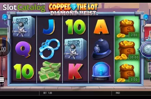 Οθόνη2. Copped The Lot Diamond Heist Κουλοχέρης