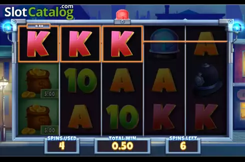Οθόνη4. Copped The Lot Diamond Heist Κουλοχέρης