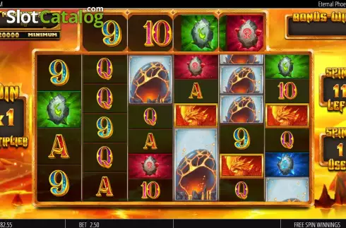 Οθόνη9. Eternal Phoenix Megaways Κουλοχέρης