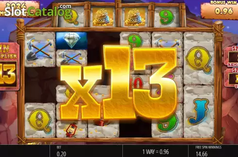 Οθόνη8. Diamond Mine Boost Megaways Κουλοχέρης