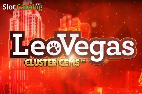 Leo Vegas Cluster Gems Λογότυπο Leo Vegas Cluster Gems Λογότυπο