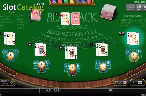 Οθόνη3. Blackjack (Blueprint) Κουλοχέρης 