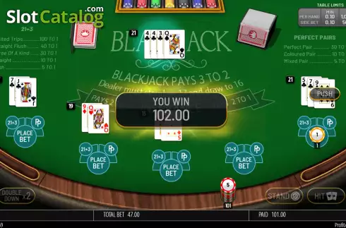 Οθόνη4. Blackjack (Blueprint) Κουλοχέρης 