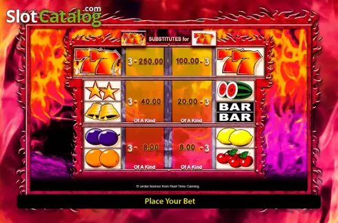 Οθόνη5. 7's Deluxe Fortune Spins Κουλοχέρης