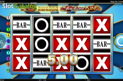 Οθόνη6. Mega Bars Fortune Wheel Κουλοχέρης