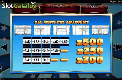 Οθόνη8. Mega Bars Fortune Wheel Κουλοχέρης