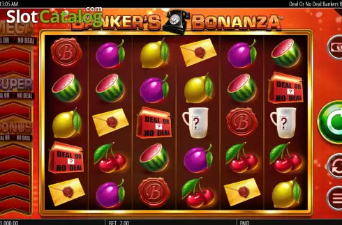 Οθόνη4. Deal Or No Deal Banker's Bonanza Κουλοχέρης