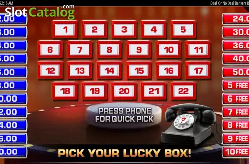 Οθόνη8. Deal Or No Deal Banker's Bonanza Κουλοχέρης