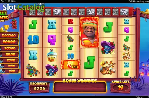 Οθόνη8. Chilli Picante Megaways Κουλοχέρης