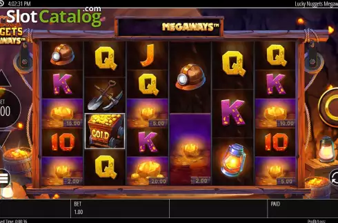 Οθόνη3. Lucky Nuggets Megaways Κουλοχέρης