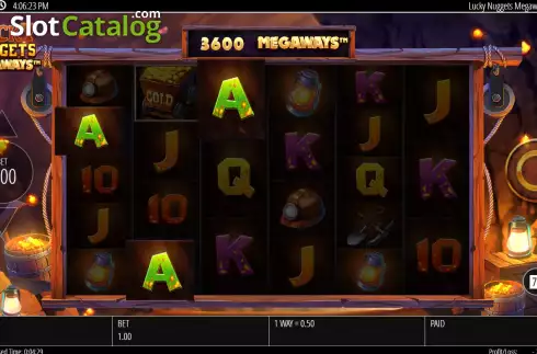 Οθόνη5. Lucky Nuggets Megaways Κουλοχέρης