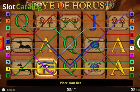 Οθόνη2. Eye of Horus Fortune Play Κουλοχέρης 