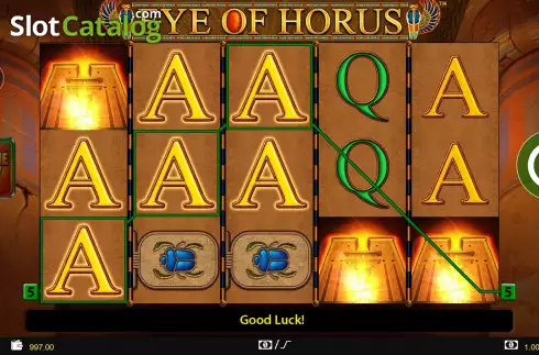 Οθόνη8. Eye of Horus Fortune Play Κουλοχέρης 