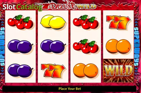 Οθόνη3. 7's Deluxe Wild Fortune Play Κουλοχέρης 
