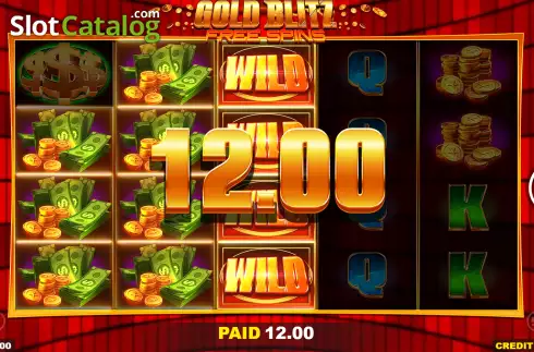 Οθόνη8. Gold Blitz Free Spins Κουλοχέρης