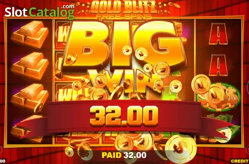 Οθόνη9. Gold Blitz Free Spins Κουλοχέρης