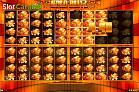 Οθόνη4. Gold Blitz Free Spins Κουλοχέρης