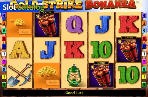 Οθόνη4. Gold Strike Bonanza Fortune Play Κουλοχέρης