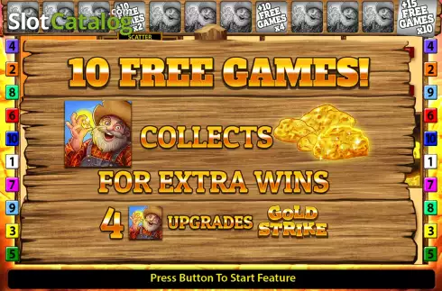 Οθόνη5. Gold Strike Bonanza Fortune Play Κουλοχέρης