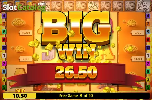 Οθόνη7. Gold Strike Bonanza Fortune Play Κουλοχέρης