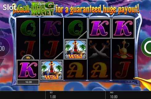 Οθόνη4. Genie Jackpots Κουλοχέρης