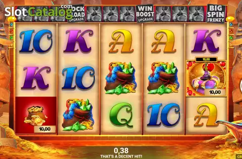 Οθόνη8. Genie Jackpots Big Spin Frenzy Κουλοχέρης 