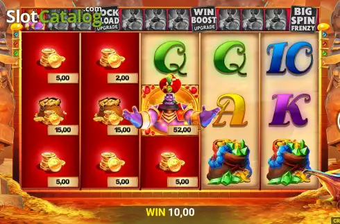 Οθόνη9. Genie Jackpots Big Spin Frenzy Κουλοχέρης 