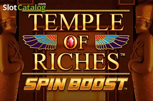 Temple of Riches Spin Boost Λογότυπο Temple of Riches Spin Boost Λογότυπο