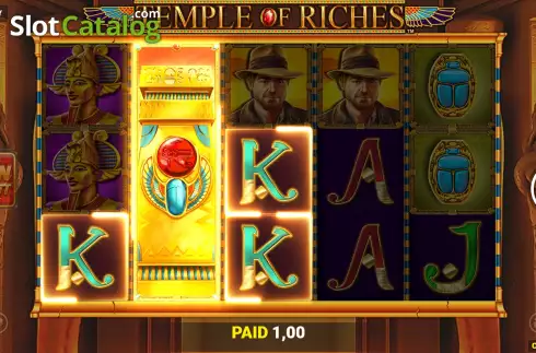 Οθόνη3. Temple of Riches Spin Boost Κουλοχέρης