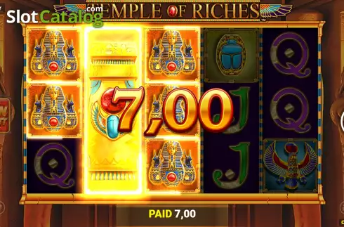 Οθόνη4. Temple of Riches Spin Boost Κουλοχέρης