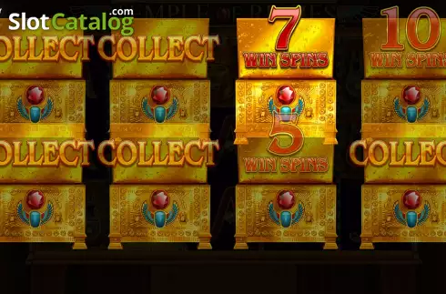 Οθόνη7. Temple of Riches Spin Boost Κουλοχέρης
