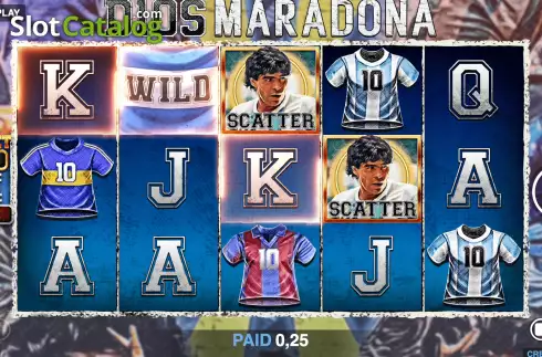 Οθόνη4. D10S Maradona Κουλοχέρης