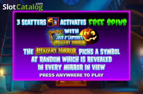 Οθόνη2. Jack o'Lantern's Mystery Mirrors Κουλοχέρης