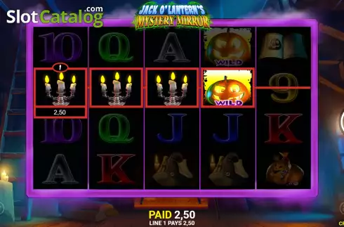 Οθόνη5. Jack o'Lantern's Mystery Mirrors Κουλοχέρης