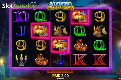 Οθόνη6. Jack o'Lantern's Mystery Mirrors Κουλοχέρης