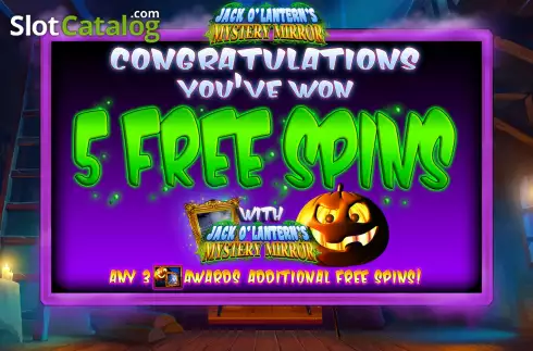Οθόνη7. Jack o'Lantern's Mystery Mirrors Κουλοχέρης