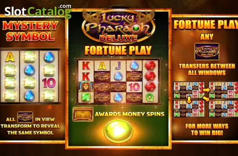 Οθόνη2. Lucky Pharaoh Deluxe Fortune Play Κουλοχέρης