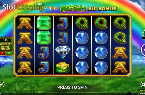 Οθόνη3. Luck O' The Irish Big Bonus Κουλοχέρης