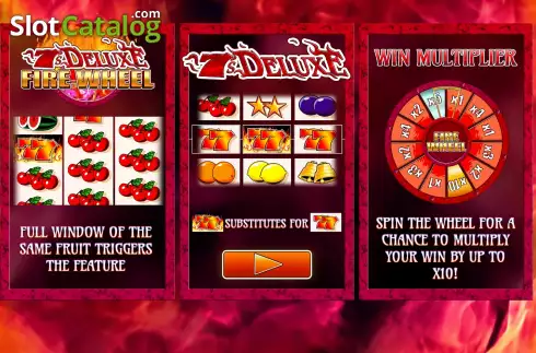 Οθόνη2. 7s Deluxe Fire Wheel Κουλοχέρης
