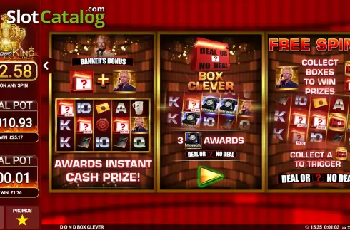 Οθόνη2. Deal or No Deal Box Clever Κουλοχέρης