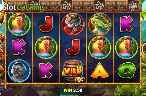 Οθόνη8. King Kong Cash Go Bananas Κουλοχέρης 