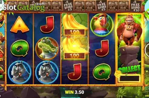 Οθόνη9. King Kong Cash Go Bananas Κουλοχέρης 