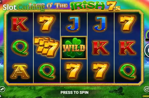 Οθόνη3. Luck O' The Irish 7's Jackpot King Κουλοχέρης