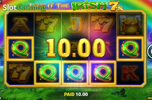 Οθόνη6. Luck O' The Irish 7's Jackpot King Κουλοχέρης