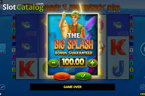 Οθόνη6. Fishin' Frenzy The Big Splash Κουλοχέρης