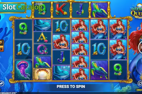 Οθόνη3. Mermaid Queen Megaways Κουλοχέρης