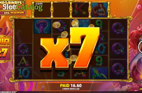 Οθόνη8. Mermaid Queen Megaways Κουλοχέρης