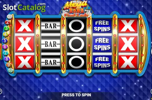 Οθόνη2. Mega Bars Find The Lady Fortune Play Κουλοχέρης 